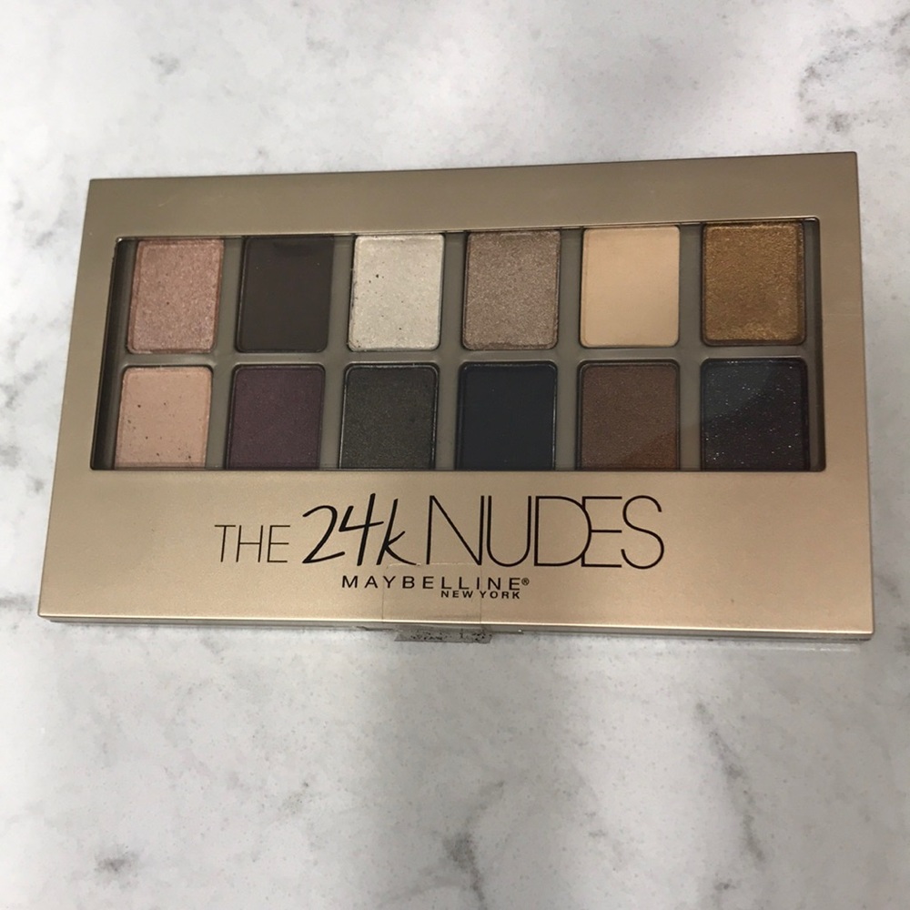 Brand New Maybelline 24k Nudes Eyeshadow Palette